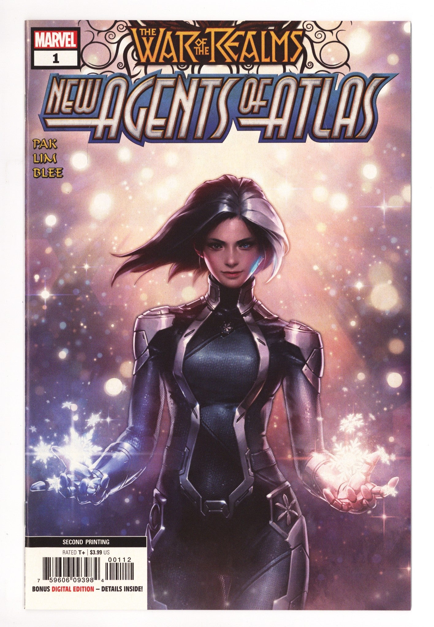 War of the Realms: New Agents of Atlas   1  NM- (9.2)   (2019)     2nd Print  