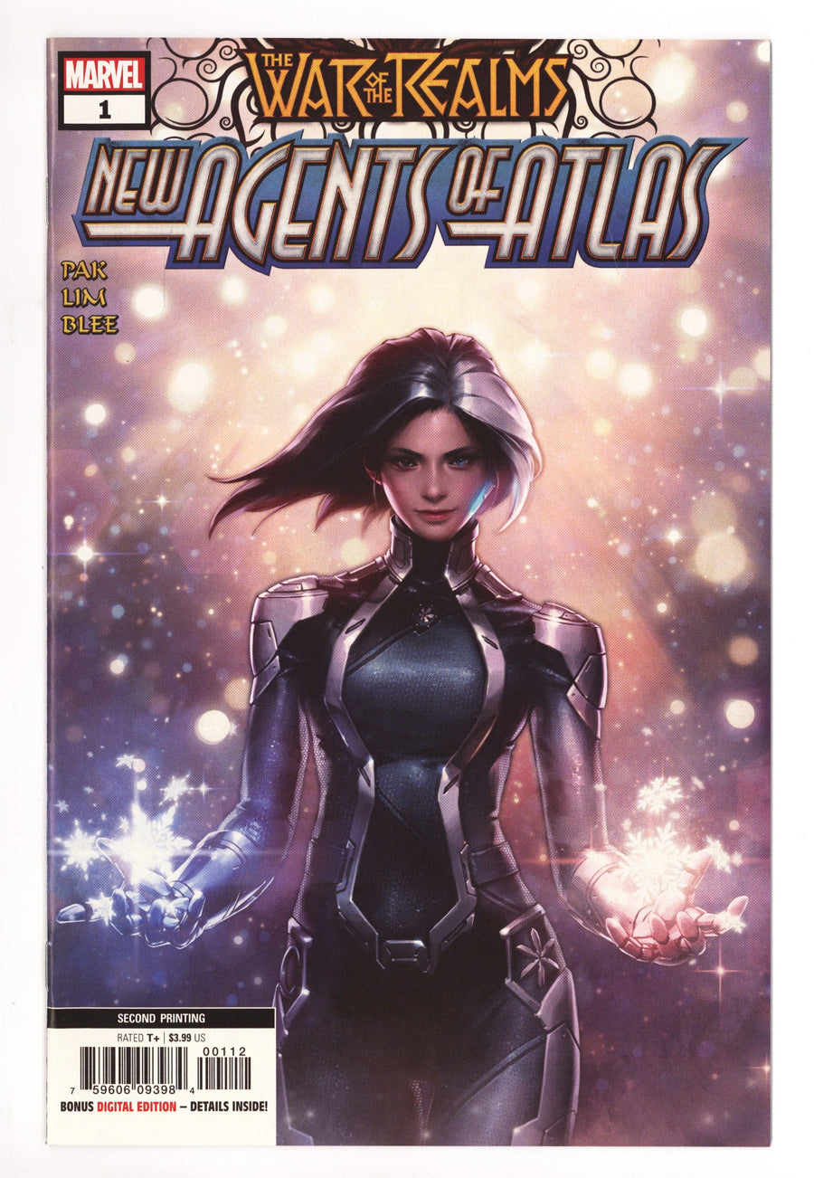 War of the Realms: New Agents of Atlas   1  NM- (9.2)   (2019)     2nd Print  
