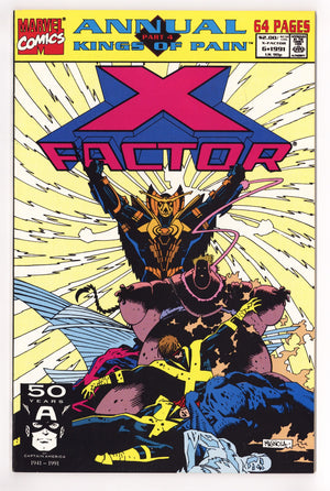 X-Factor Annual 6 High Grade (1991)