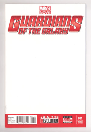 Guardians of the Galaxy Vol 3 1 High Grade (2013) Blank Variant