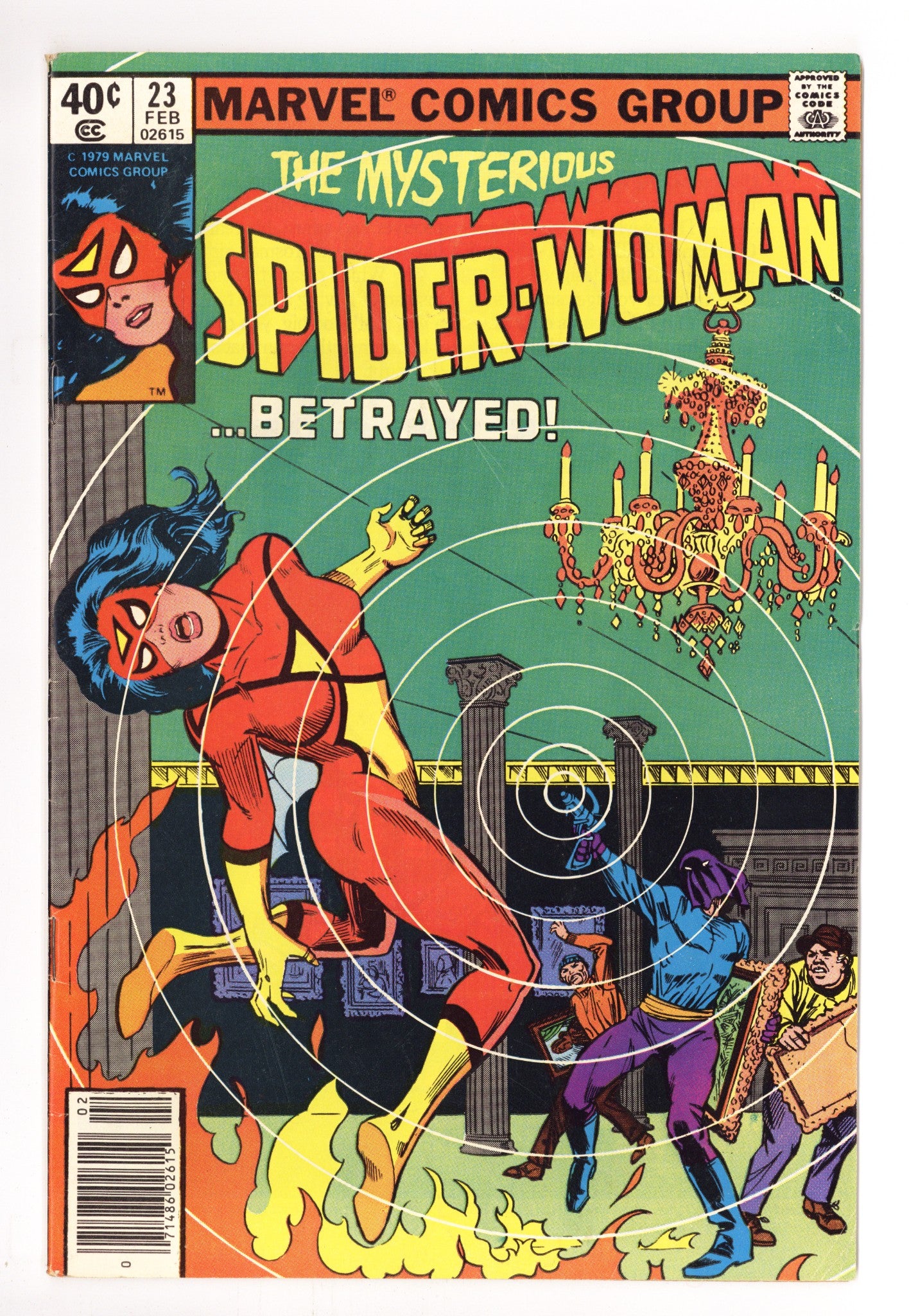 Spider-Woman Vol 1 23 Low Grade (1980) Newsstand 