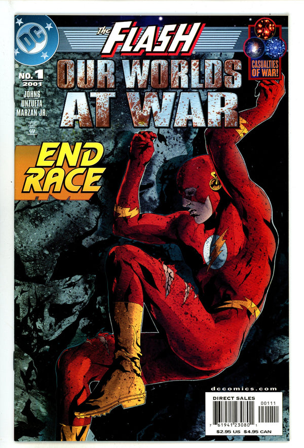 Flash: Our Worlds at War 1 High Grade (2001)