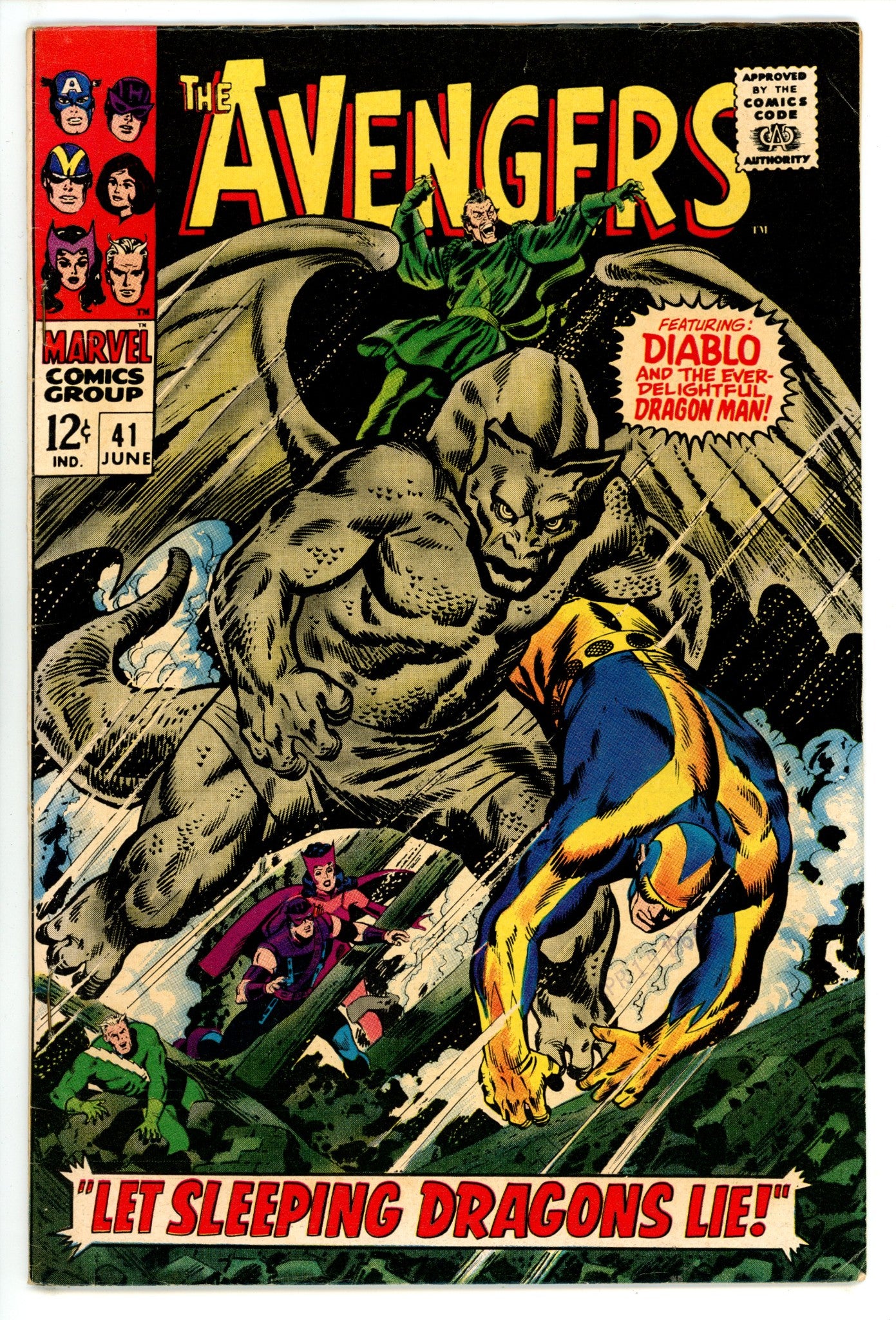 The Avengers Vol 1 41  FN (6.0)   (1967)        