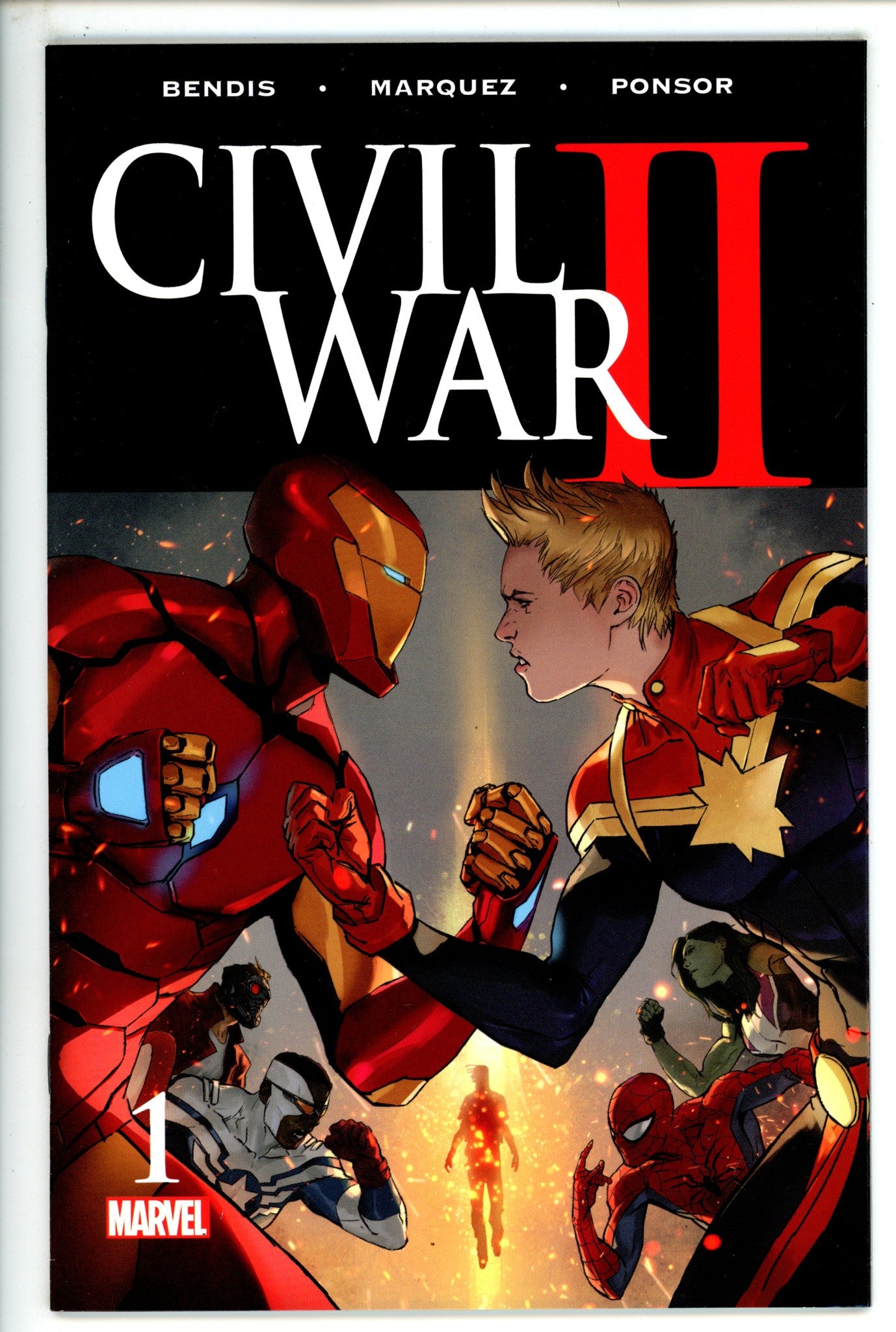 Civil War II 1 High Grade (2016) 