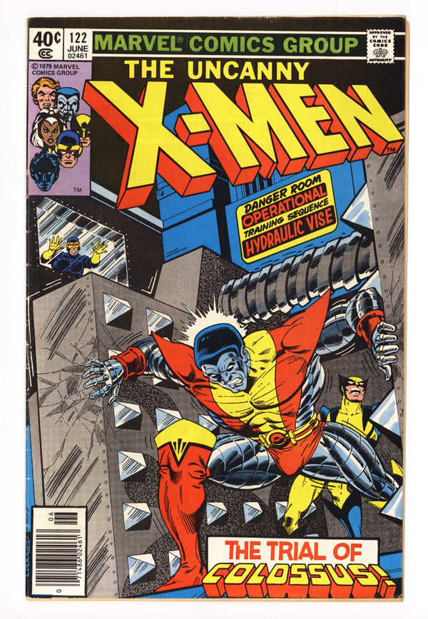 The X-Men Vol 1 122 VG/FN (5.0) (1979) Newsstand Signed x1 1st Page Terry Austin