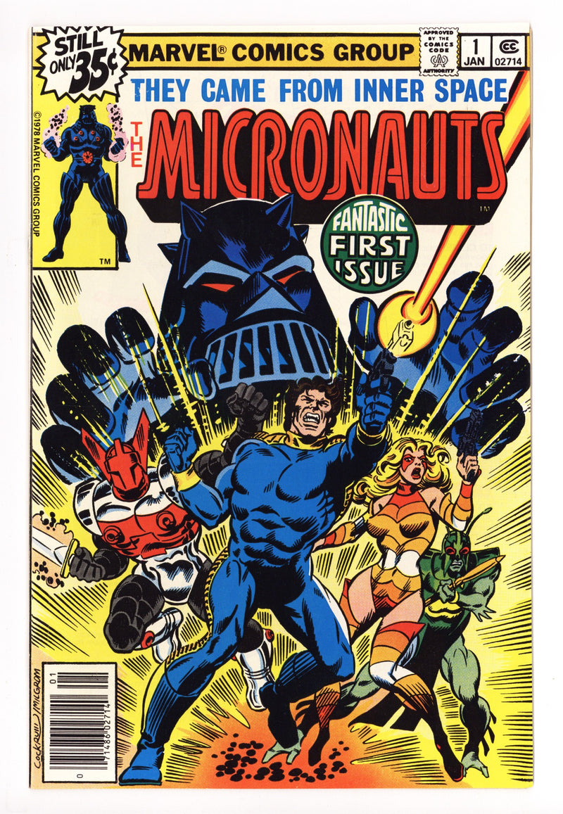 Micronauts Vol 1 1 VF+ (8.5) (1979) 