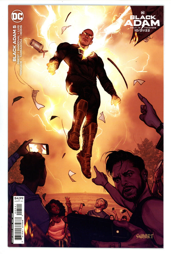 Black Adam Vol 1 5 High Grade (2022) Sway Variant