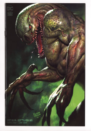 Batman Reptilian 6 NM (9.4) (2021) Brown Incentive Variant
