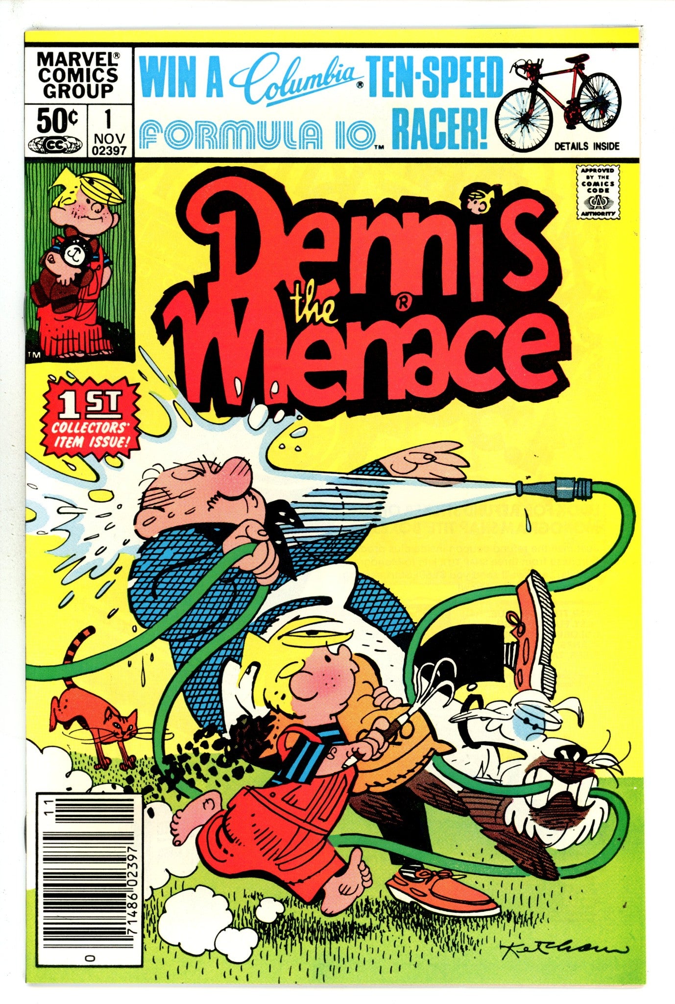 Dennis the Menace 1 Newsstand NM- (1981)