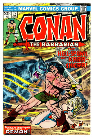 Conan the Barbarian Vol 1 35 FN/VF (7.0) (1974) 
