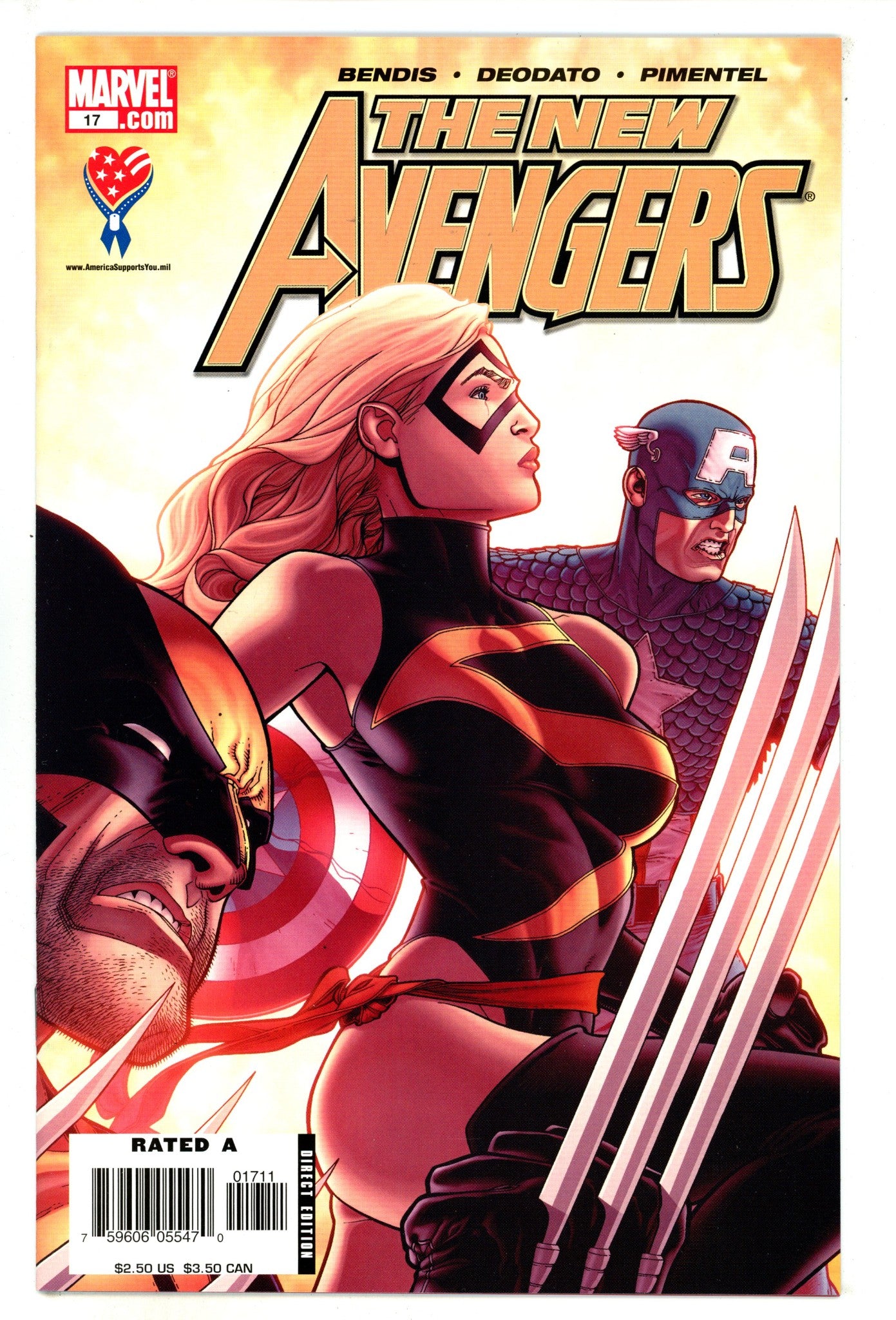 New Avengers Vol 1 17  High Grade   (2006)        