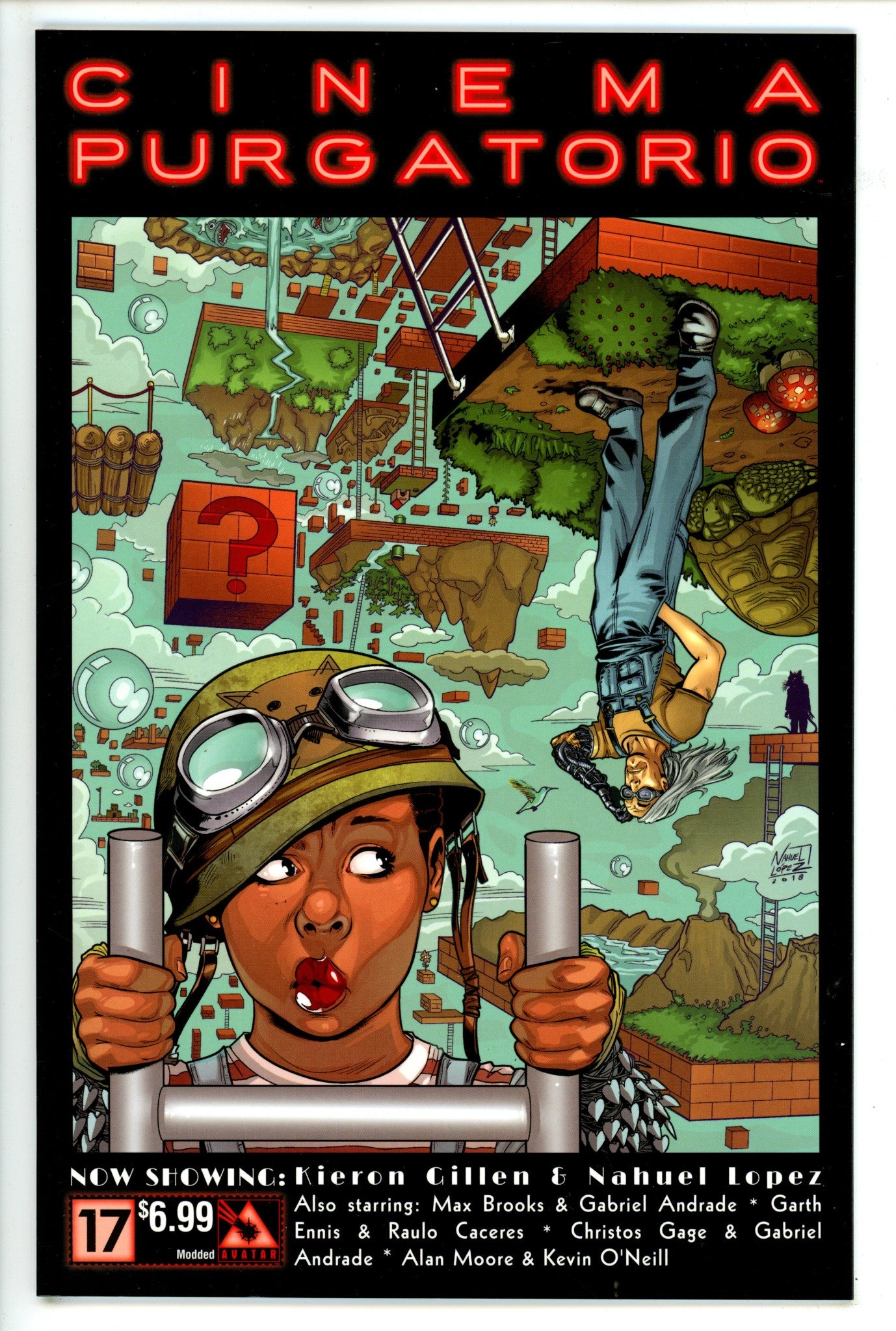 Alan Moore's Cinema Purgatorio 17 High Grade (2019) Lopez Variant 