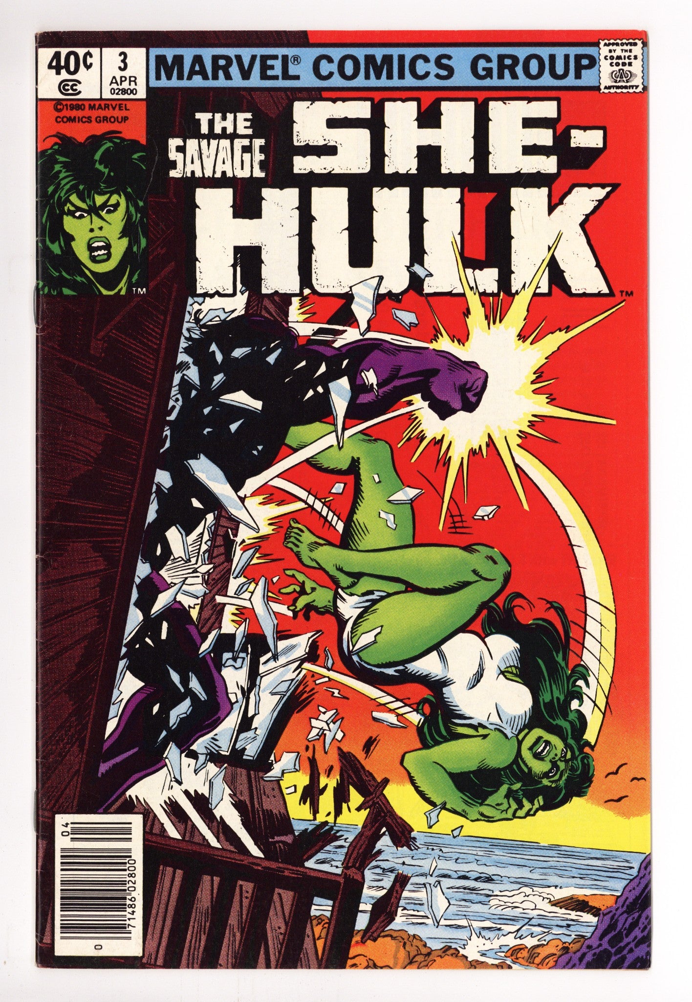 The Savage She-Hulk 3 Mid Grade (1980) Newsstand 