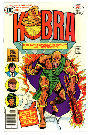 Kobra  5  VF/NM (9.0)  (1976)   