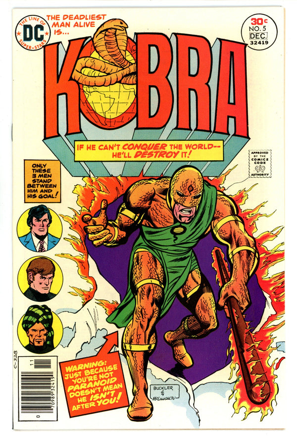 Kobra 5 VF/NM (9.0) (1976)