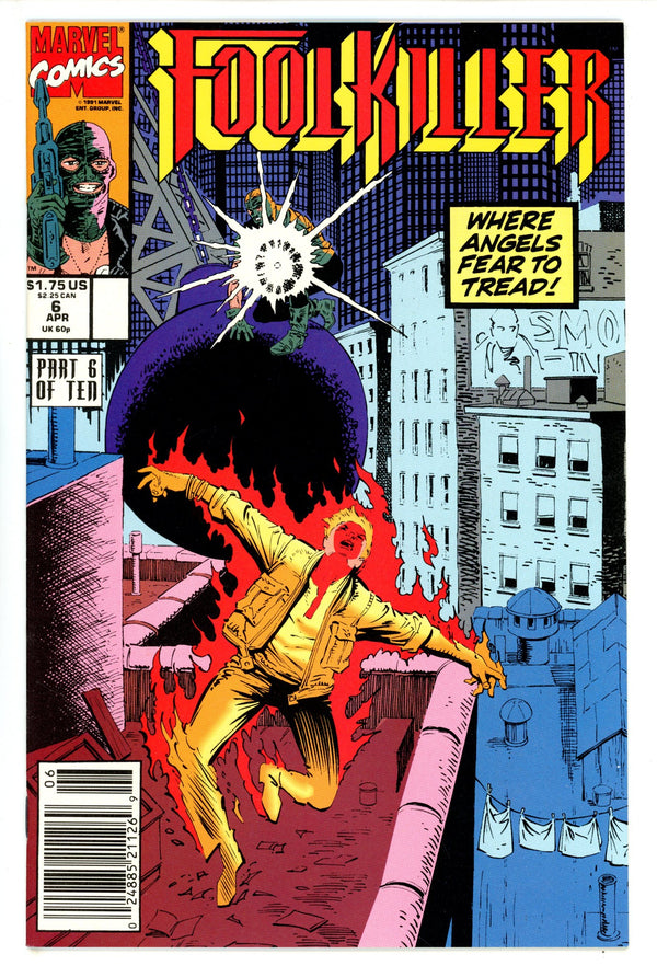 Foolkiller Vol 1 6 Newsstand (1990)