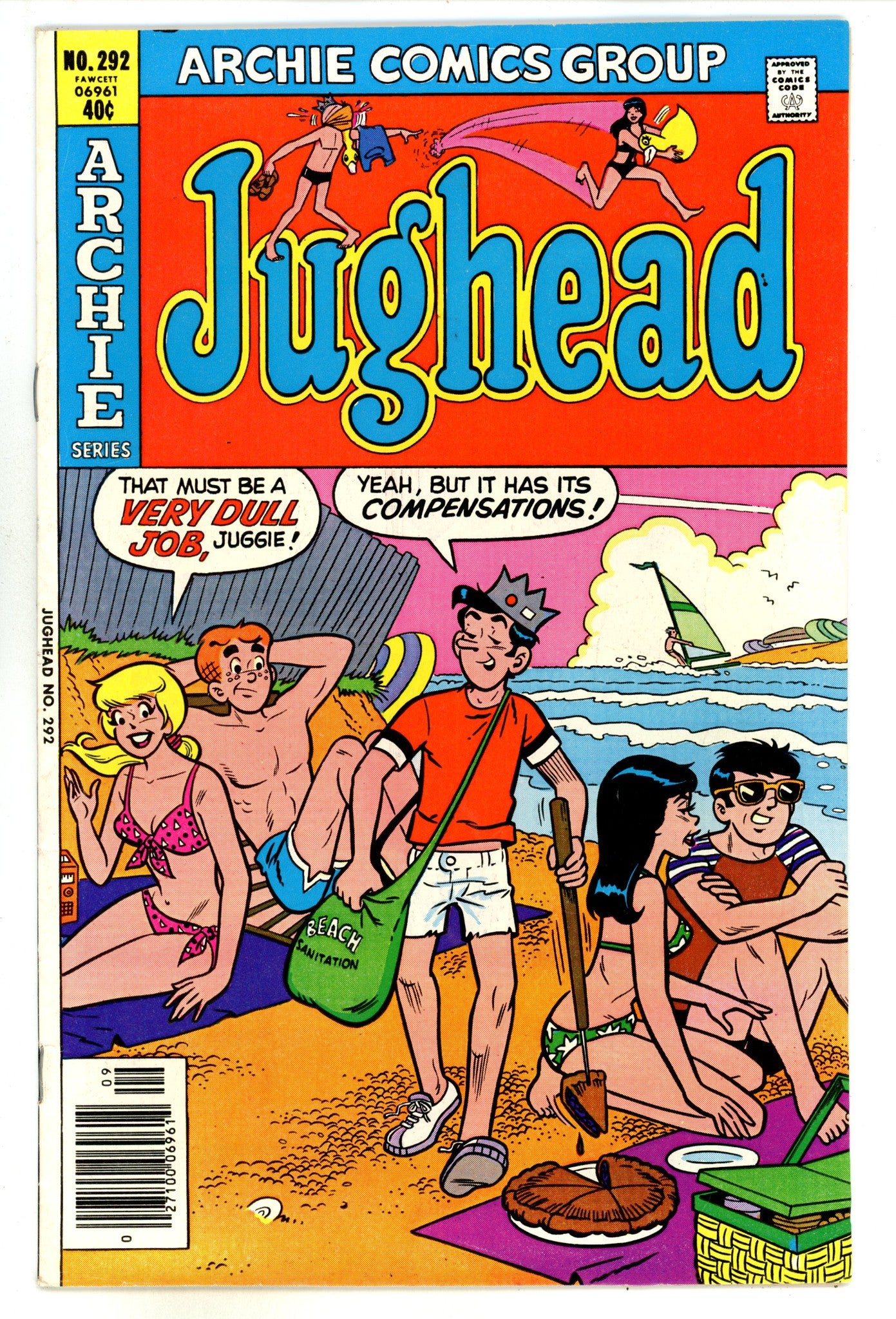 Jughead Vol 1 292  Mid Grade  (1979)  