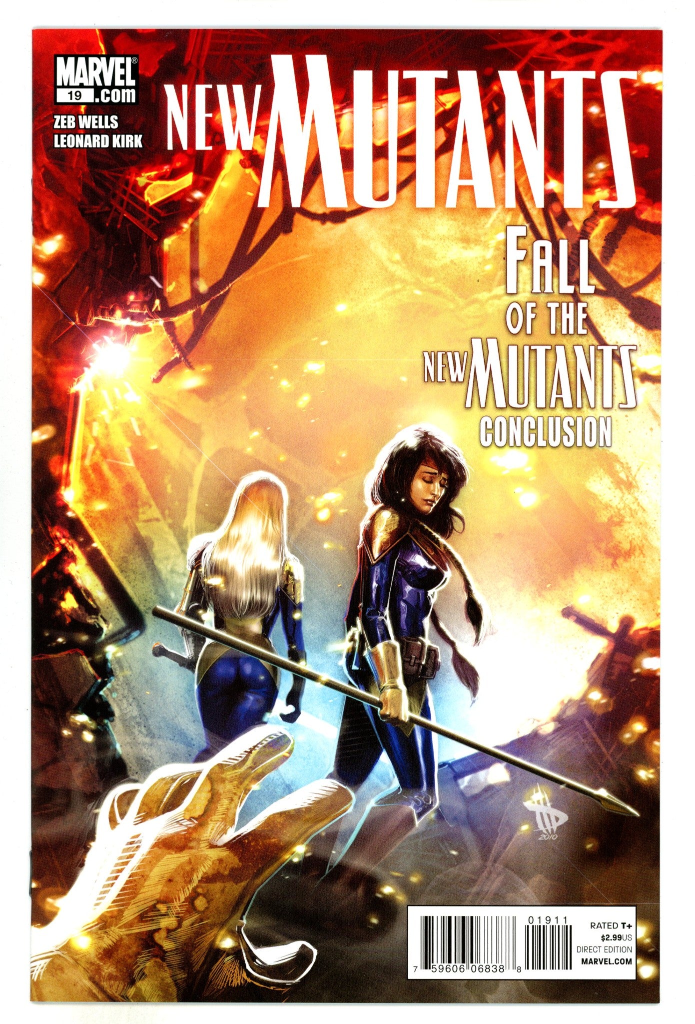 New Mutants Vol 3 19 High Grade (2011) 