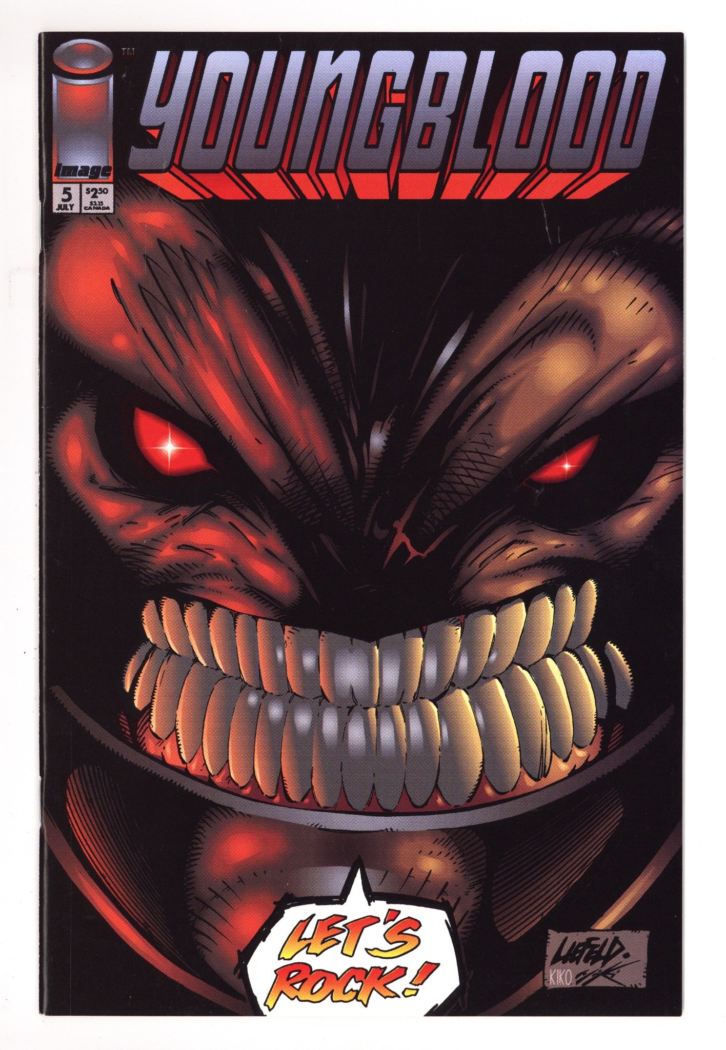 Youngblood Vol 1 5 High Grade (1993) 