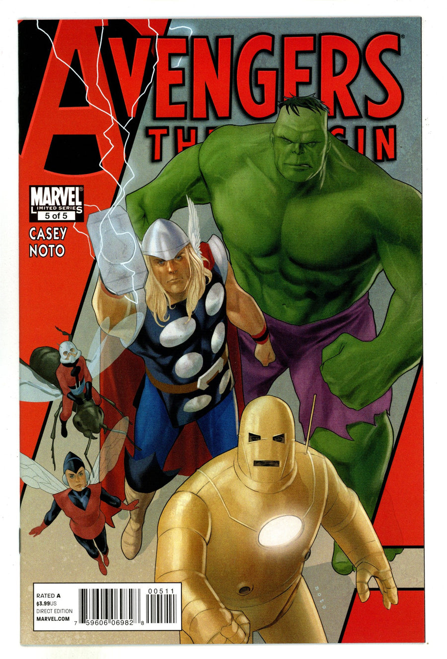 Avengers: The Origin 5 High Grade (2010) 