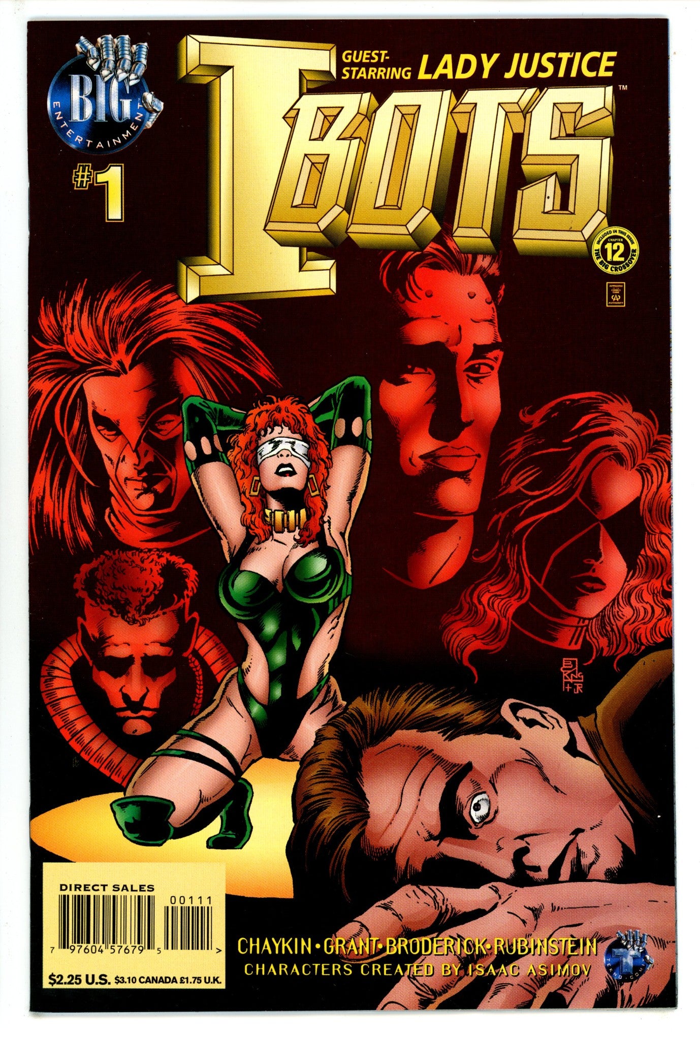 Isaac Asimov's I-Bots Vol 1 1 (1996)