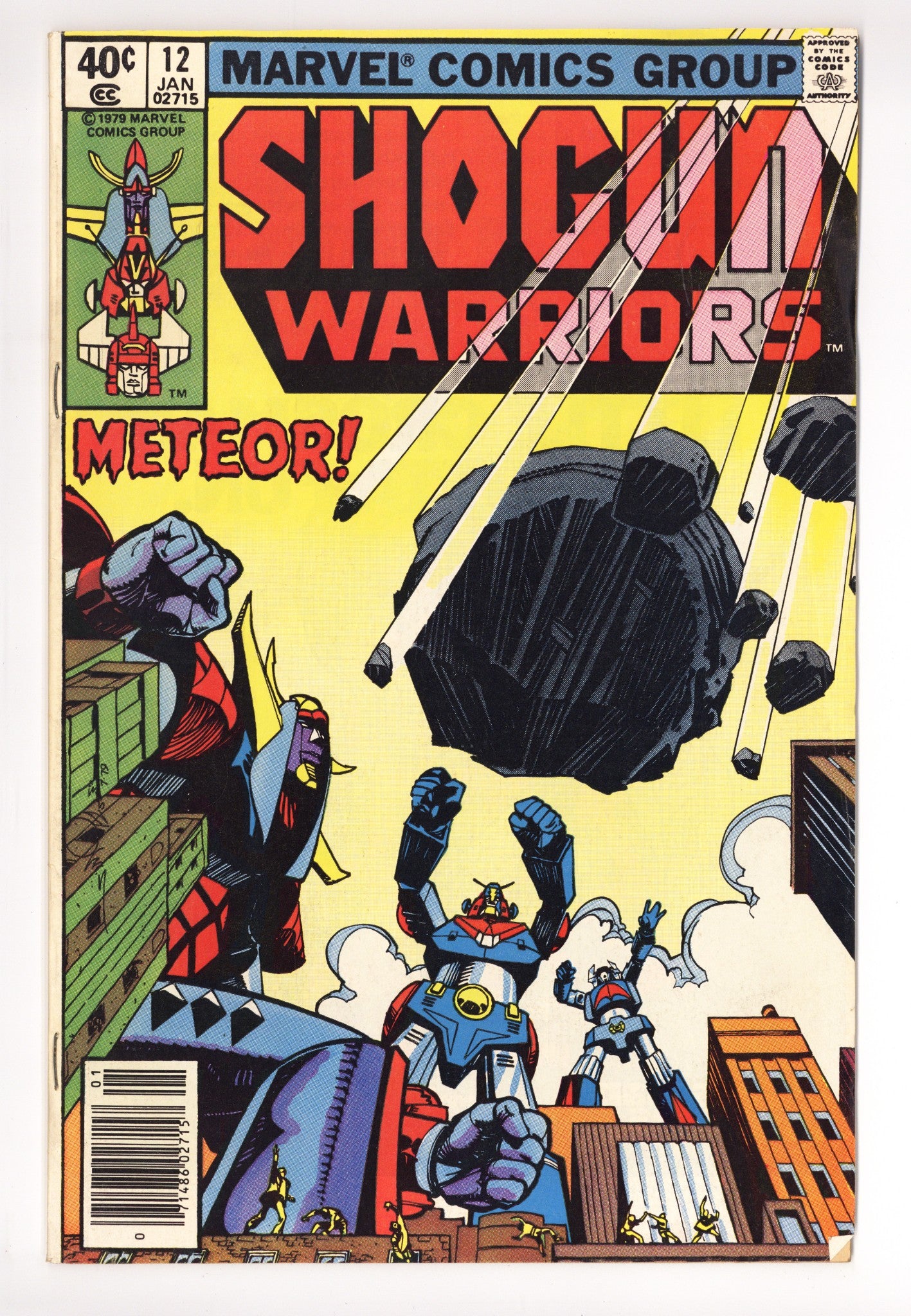 Shogun Warriors 12 Mid Grade (1980) Newsstand 