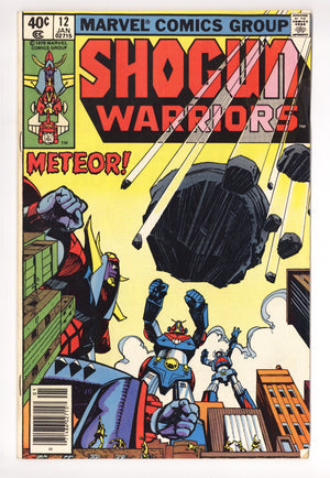 Shogun Warriors 12 Mid Grade (1980) Newsstand