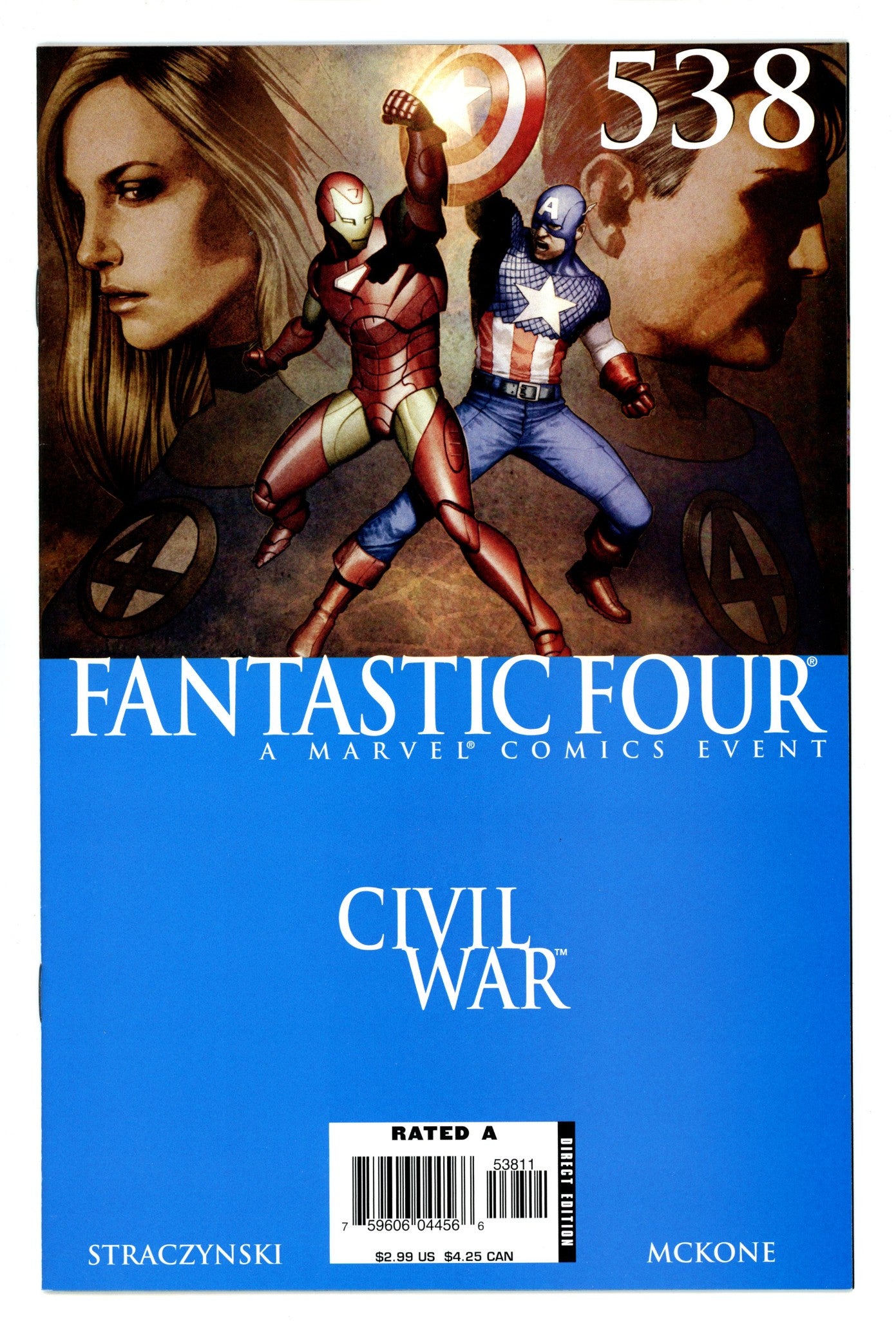 Fantastic Four Vol 3 538 High Grade (2006) 