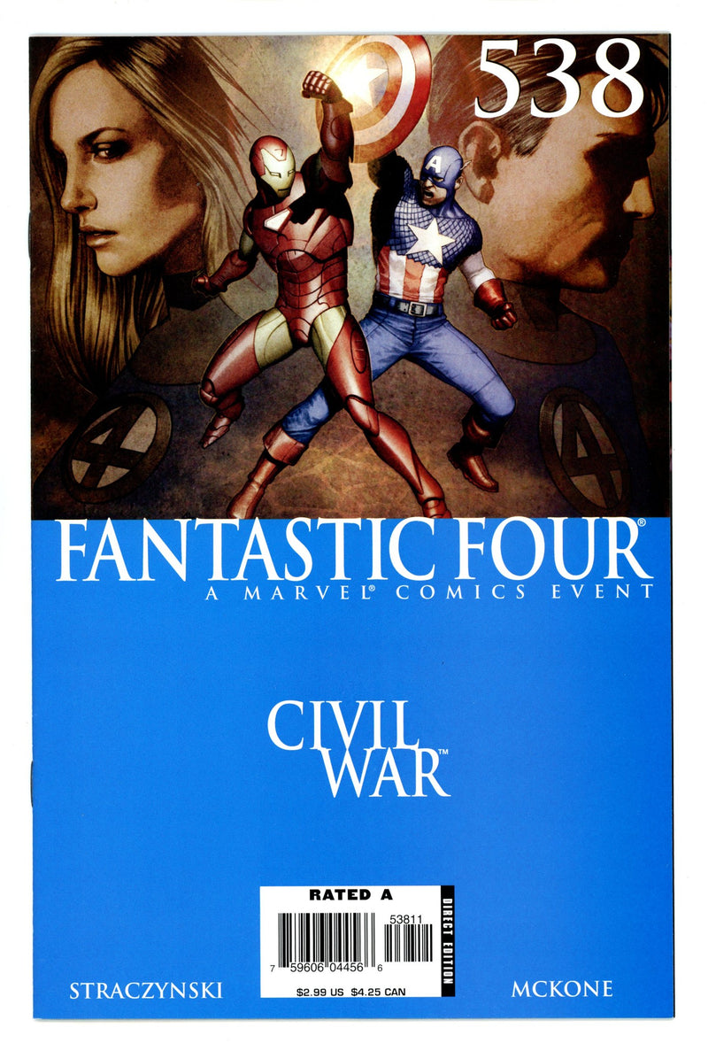 Fantastic Four Vol 3 538 High Grade (2006) 