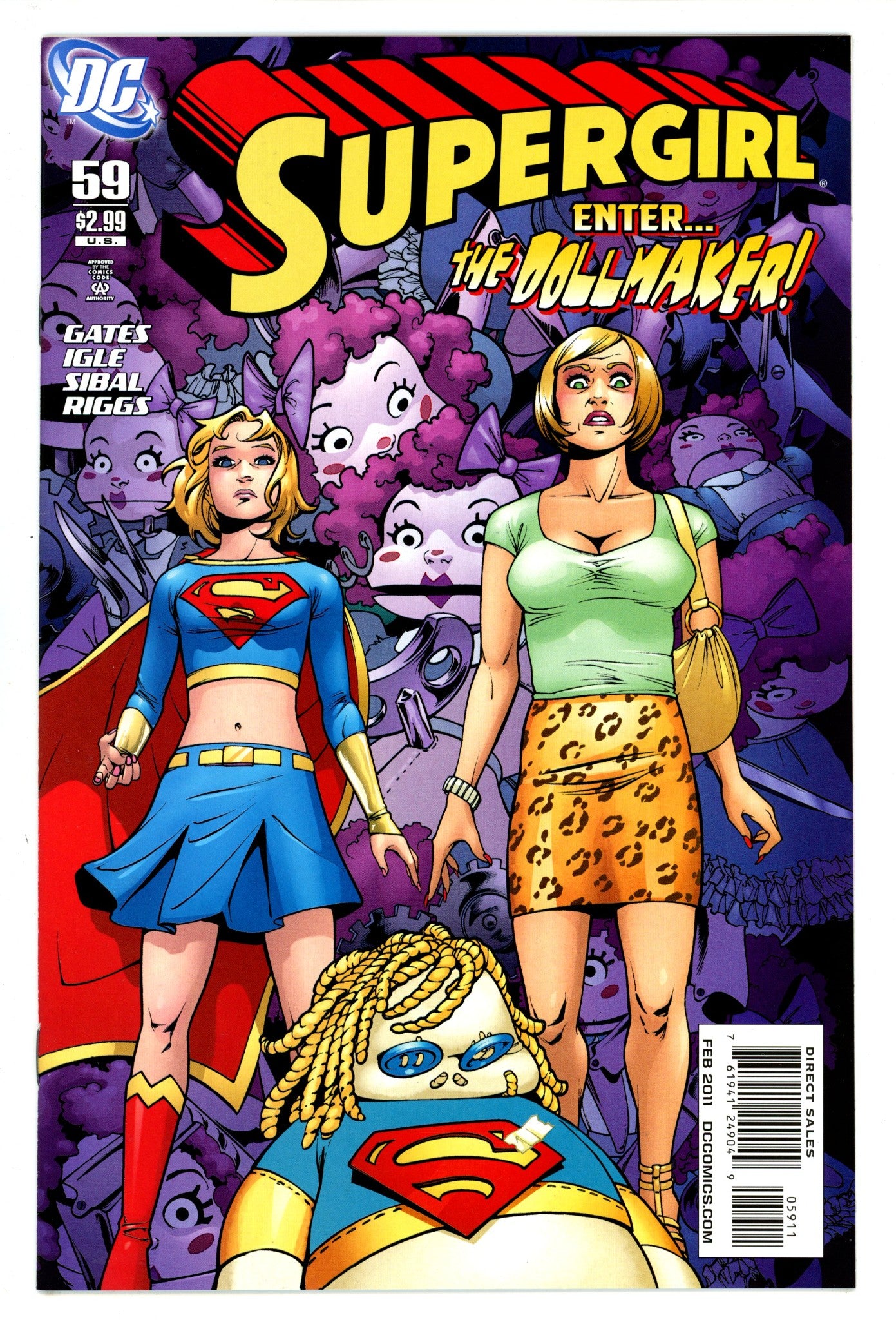 Supergirl Vol 5 59 High Grade (2011) 
