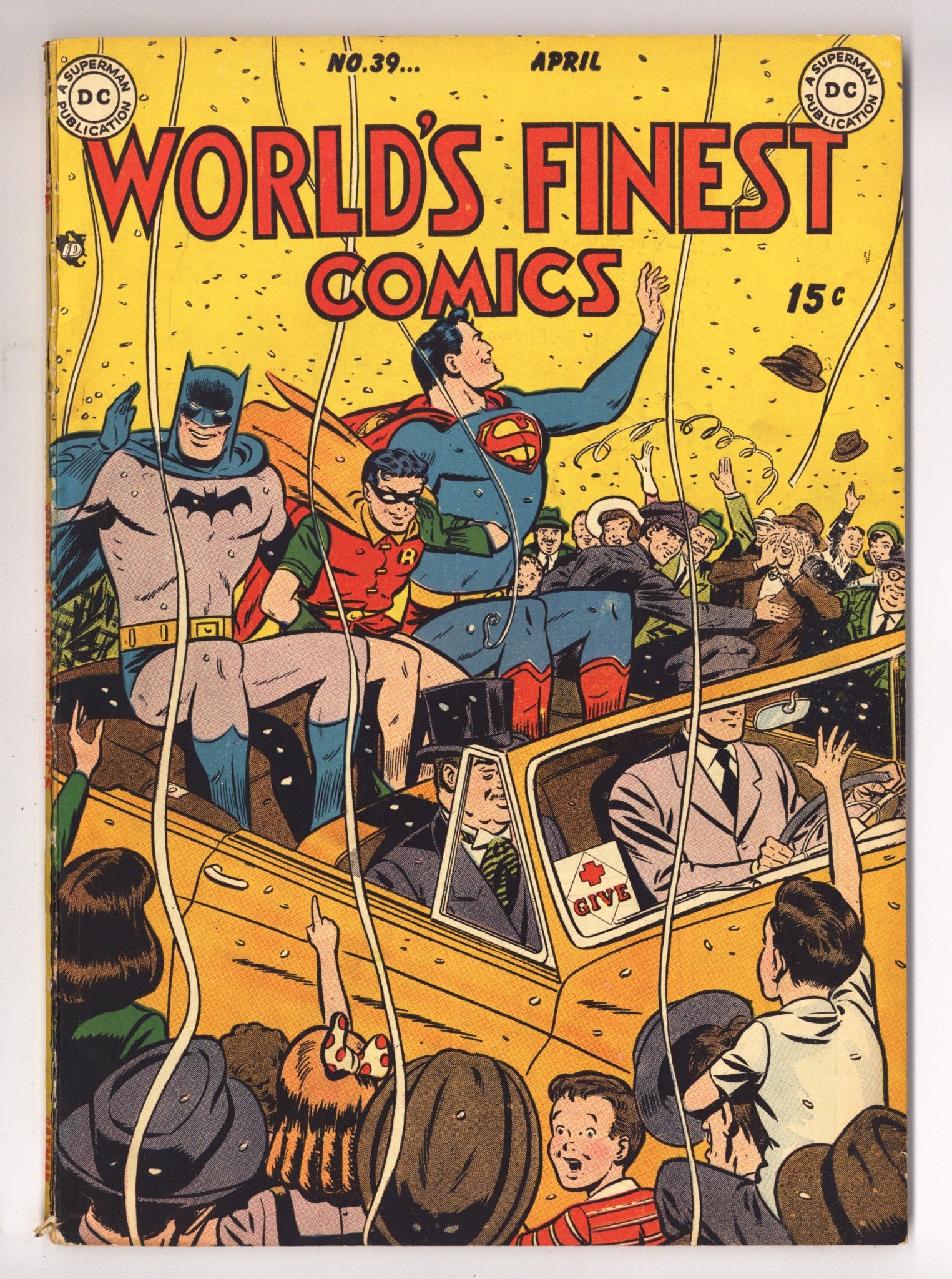 World's Finest Comics 39 FN (6.0) (1949) 
