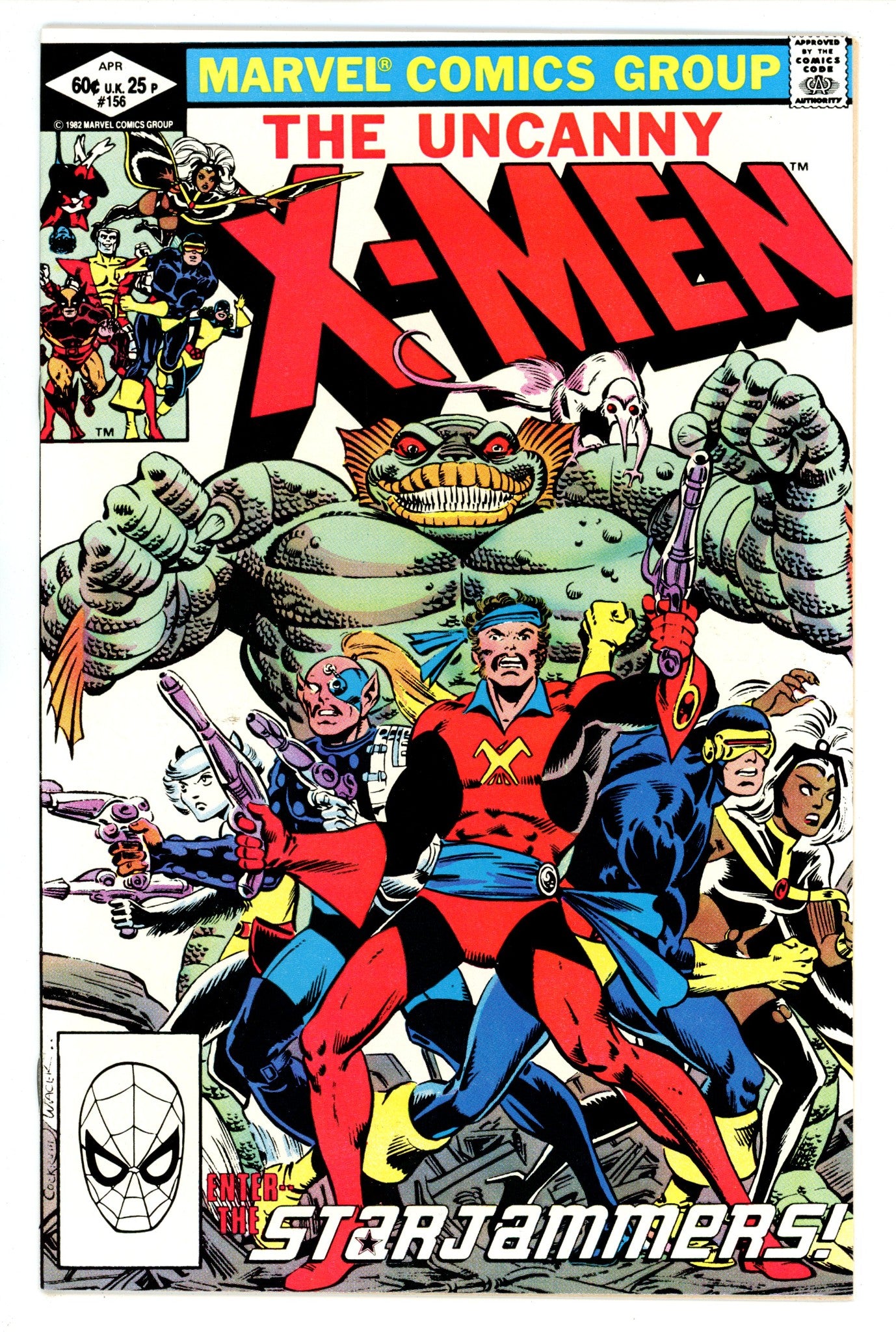 The Uncanny X-Men Vol 1 156 VF/NM (9.0) (1982) 