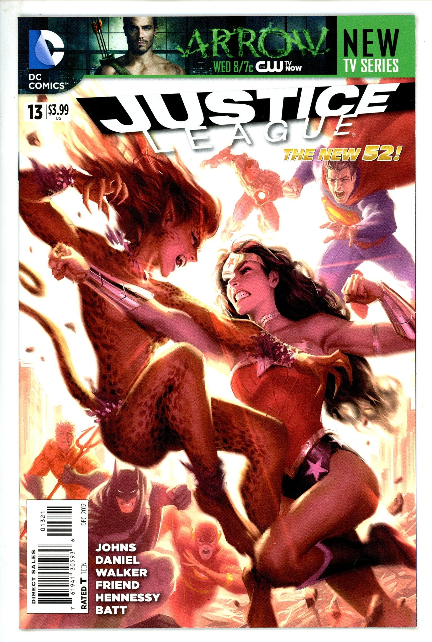 Justice League Vol 1 13High Grade(2012) GarnerVariant
