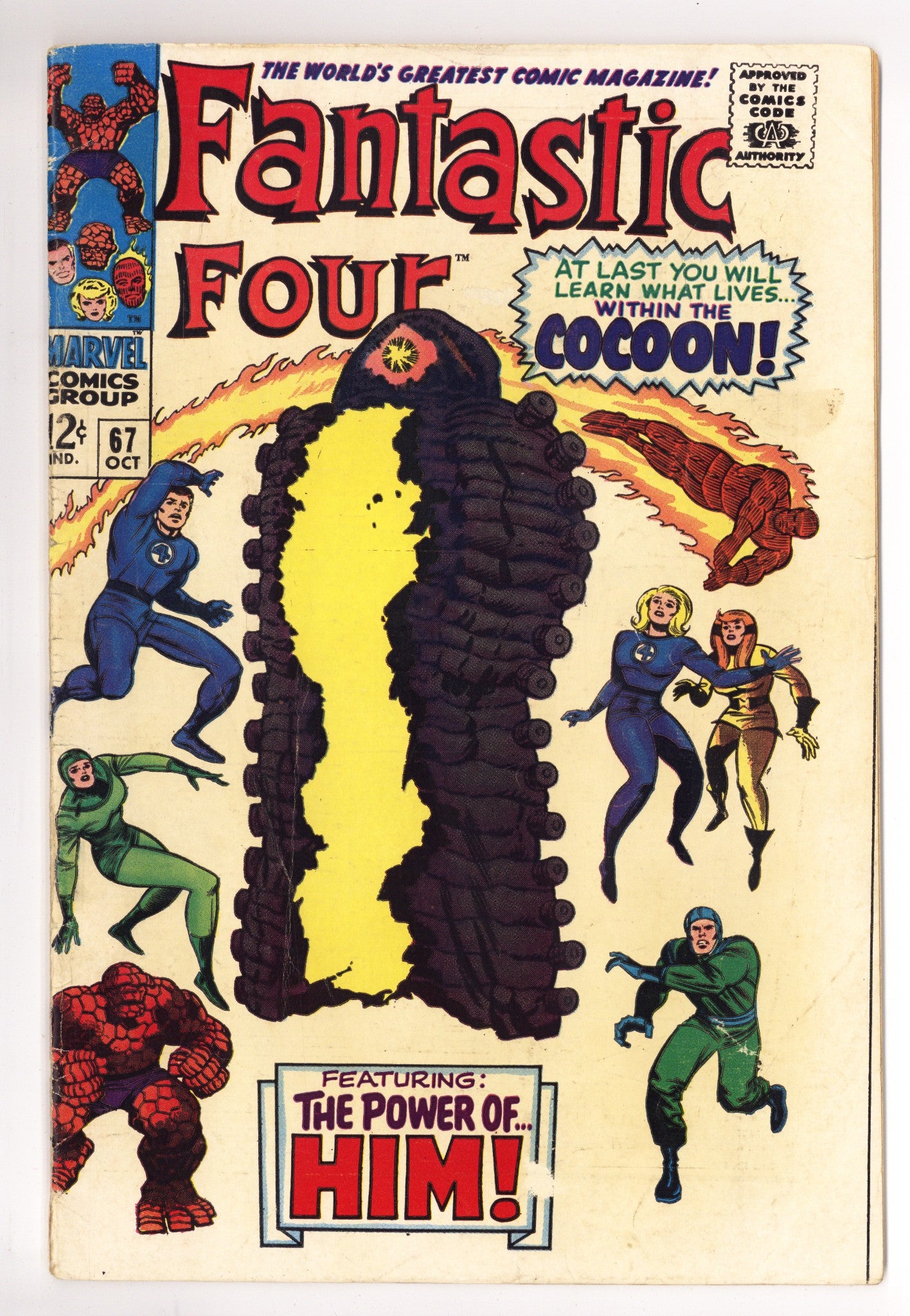 Fantastic Four Vol 1 67 VG- (3.5) (1967) 