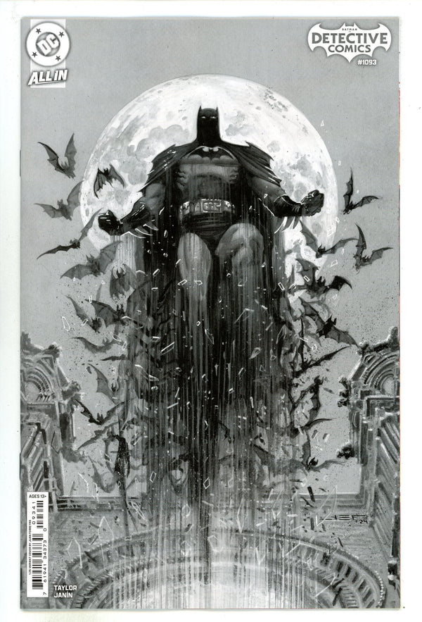 Detective Comics Vol 3 1093 Ferreyra B&W Incentive Variant NM (2025)