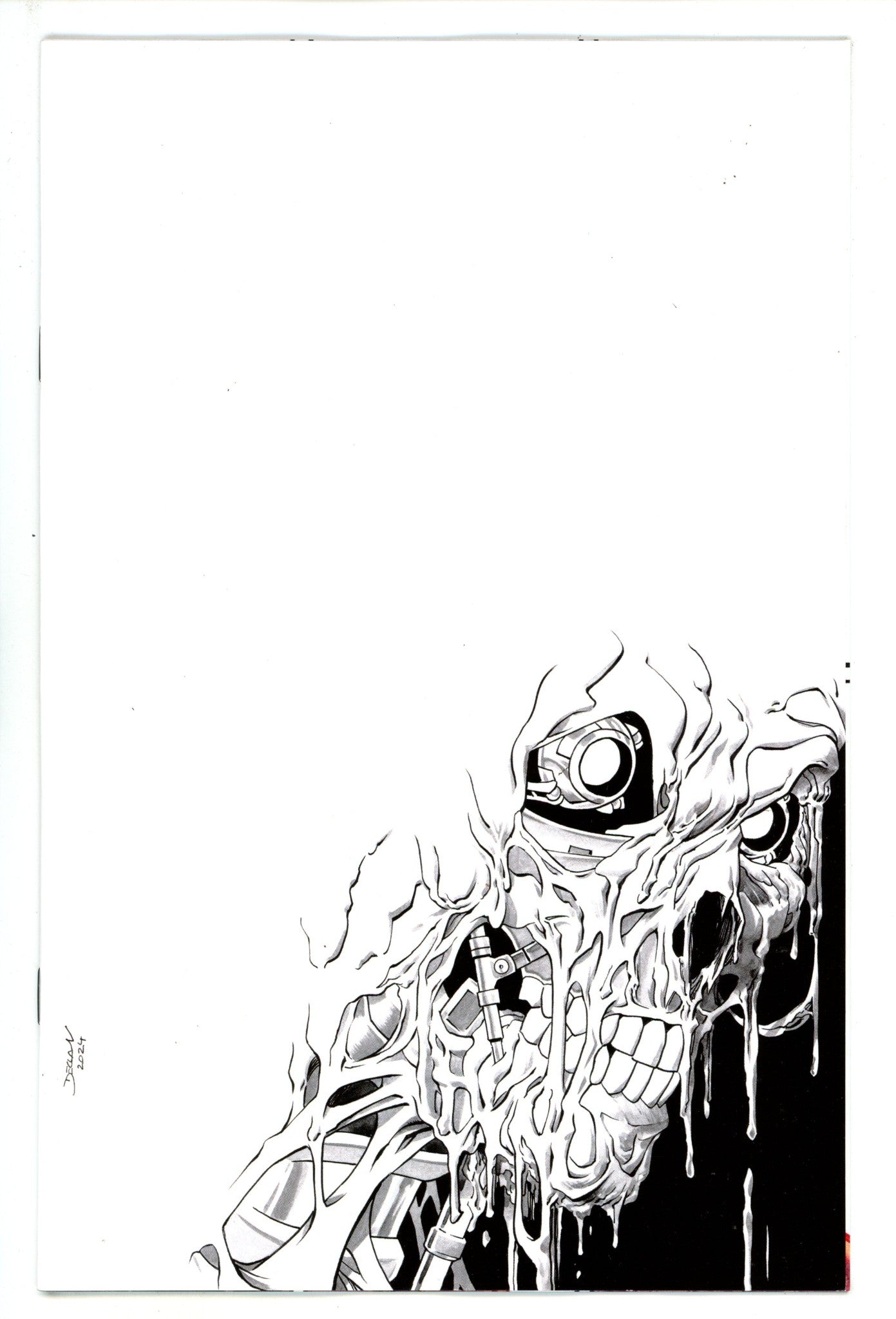 Terminator 6 Shalvey B&W Virgin Incentive Variant (2025)