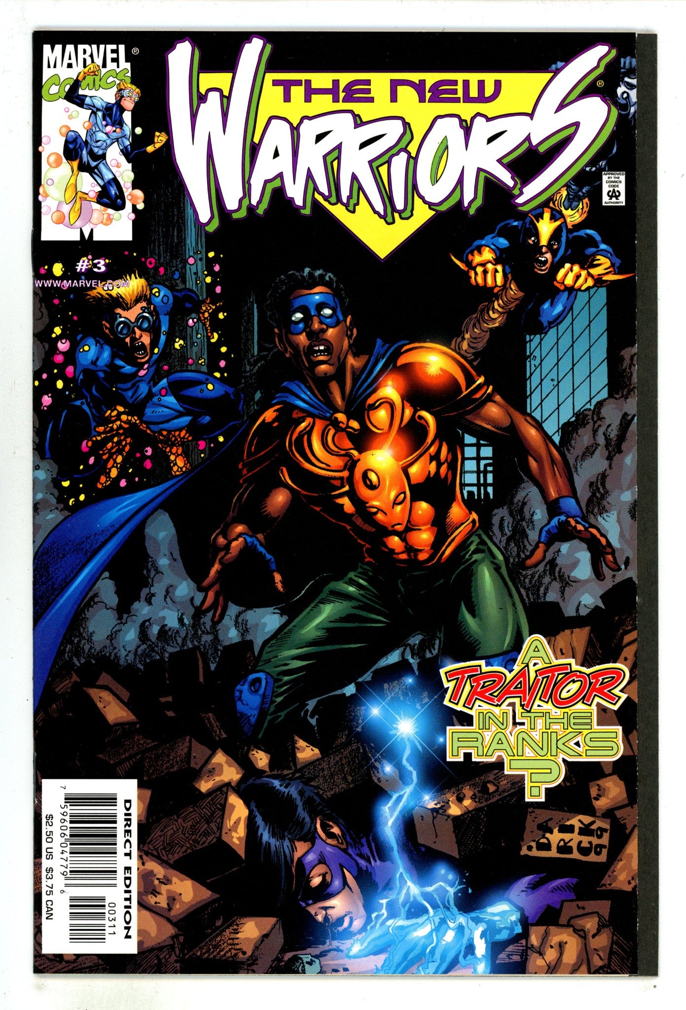New Warriors Vol 2 3 High Grade (1999) 