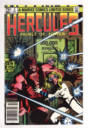 Hercules Vol 1 2 VF/NM (9.0) (1982) Canadian Price Variant