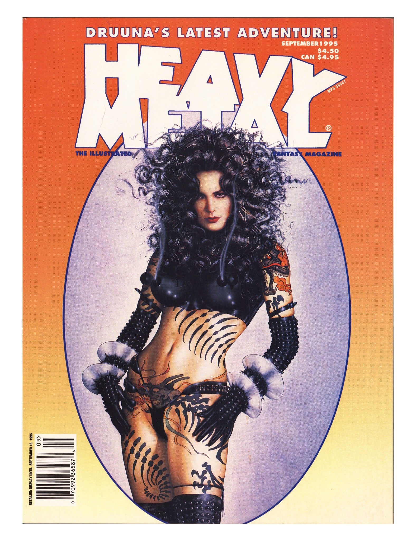 Heavy Metal Magazine Vol 19 4 Mid Grade (1995) 