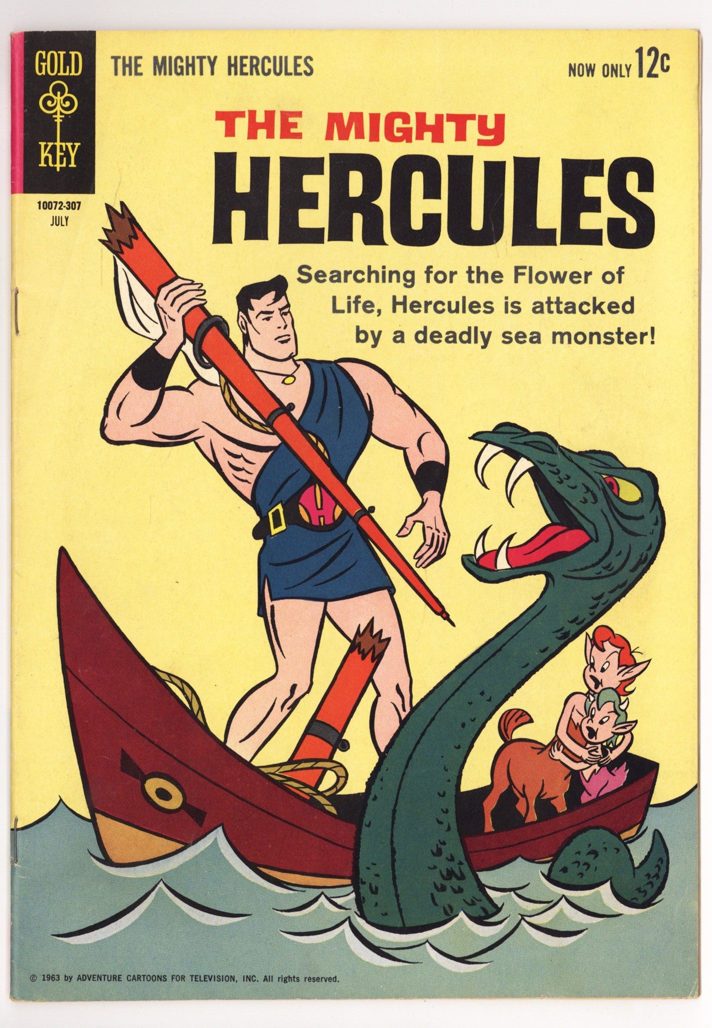 The Mighty Hercules 1 VG+ (4.5) (1963) 