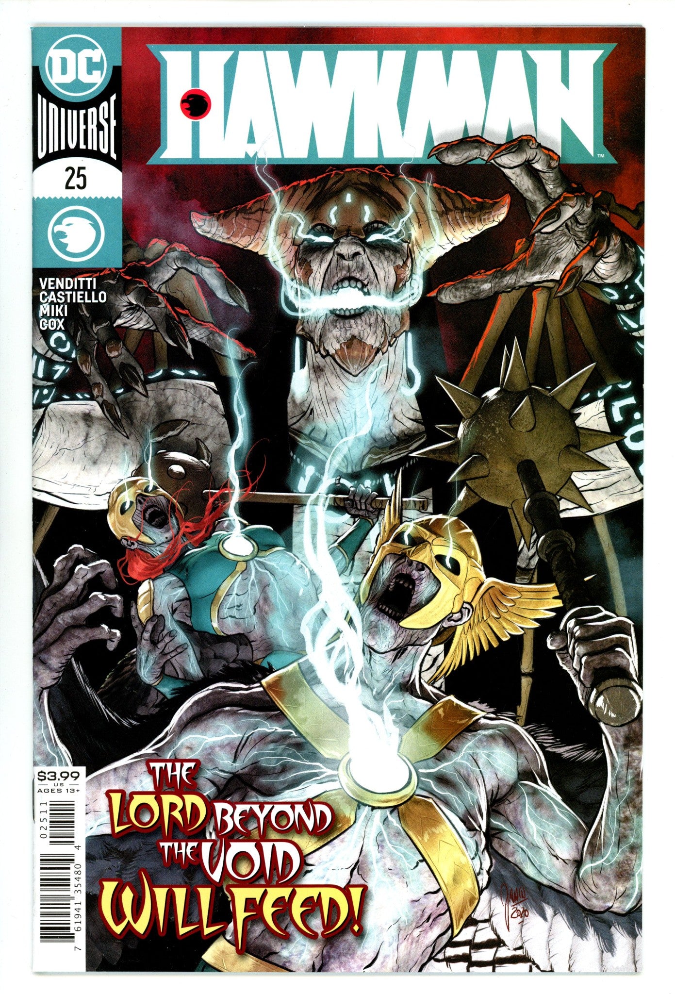 Hawkman Vol 5 25 High Grade (2020) 