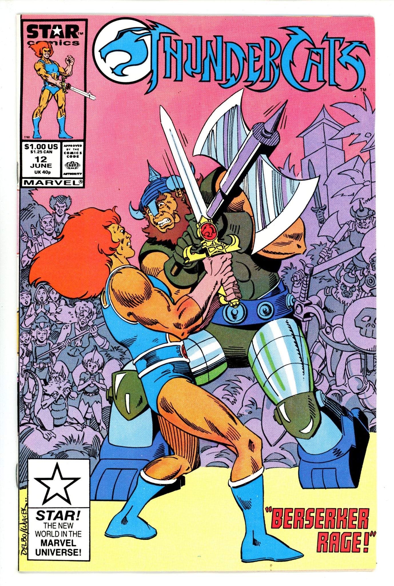 Thundercats 12 VF (8.0) (1987) 