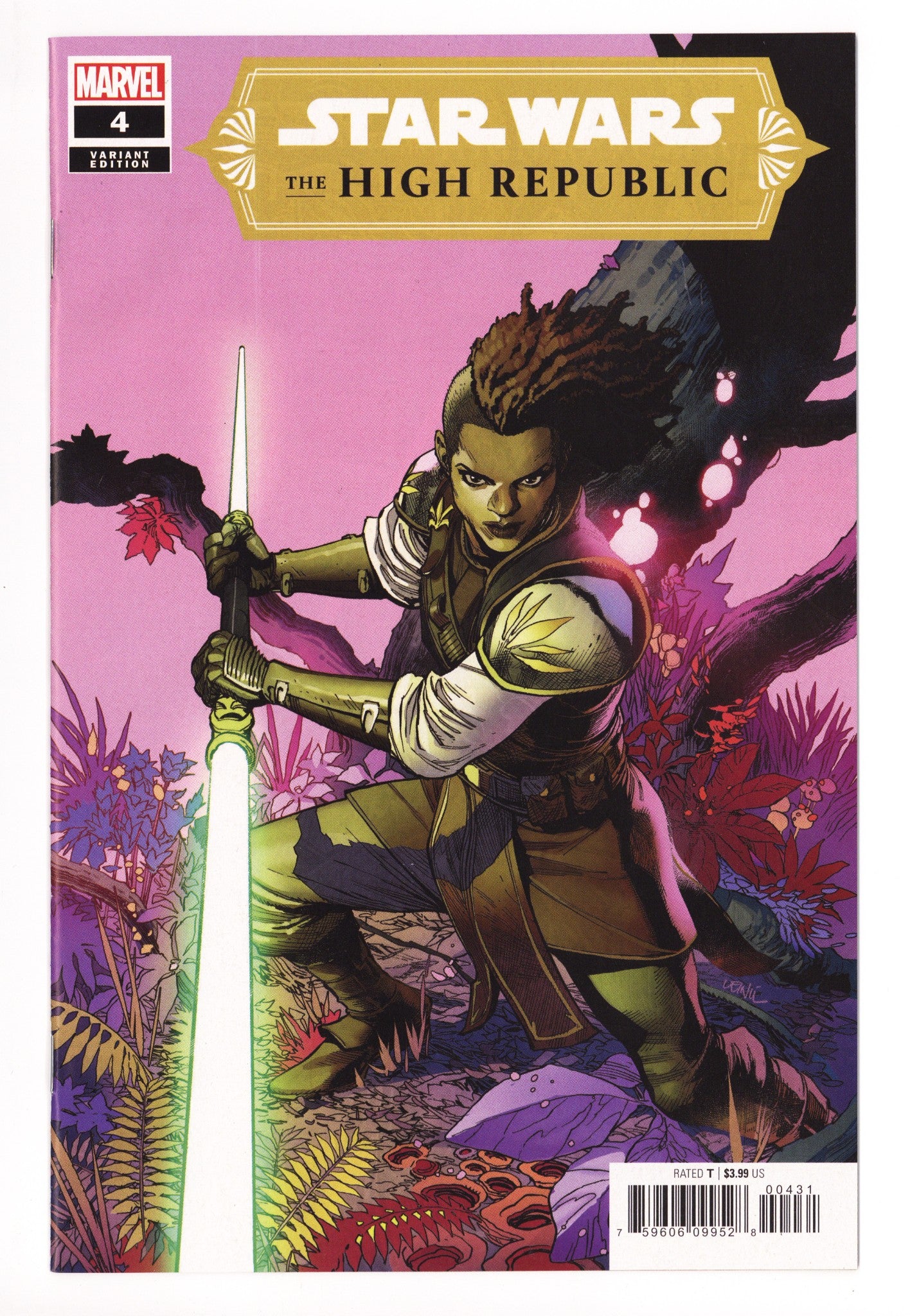 Star Wars: The High Republic Vol 1 4 NM (9.4) (2021) Yu Incentive Variant 