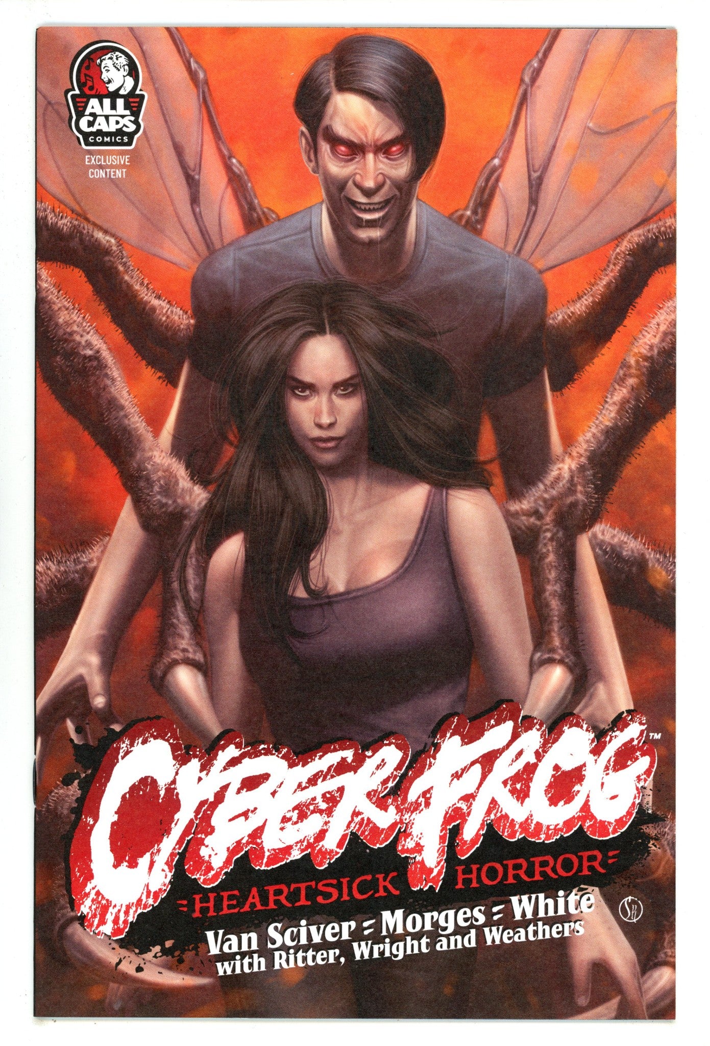 Cyberfrog: Heartsick Horror 1 NM- (9.2) (2022) 