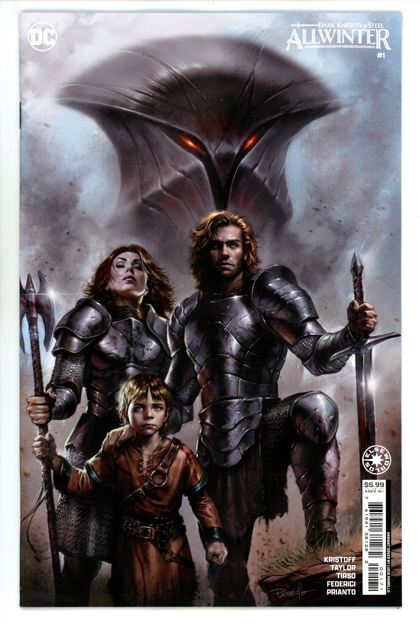 Dark Knights Of Steel Allwinter 1 Parrillo Variant (2024)