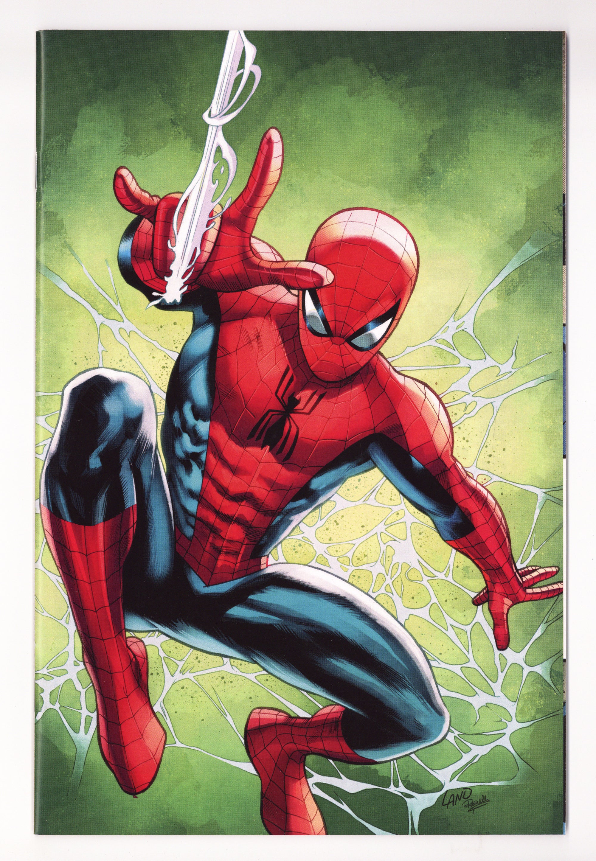 Amazing Spider-Man Vol 7 1  NM- (9.2)   (2025) Land Virgin   Incentive Variant  