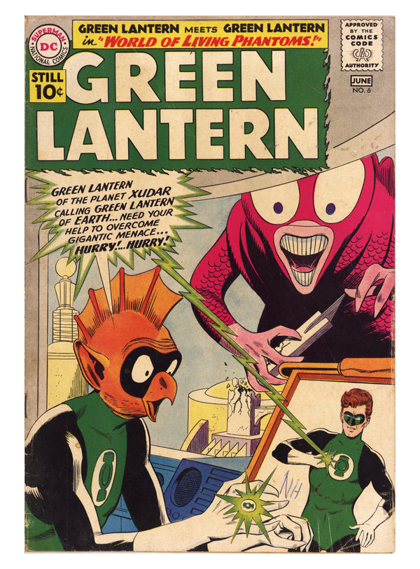 Green Lantern Vol 2 6 VG- (3.5) (1961)