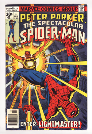 The Spectacular Spider-Man Vol 1 3 FN+ (6.5) (1977)