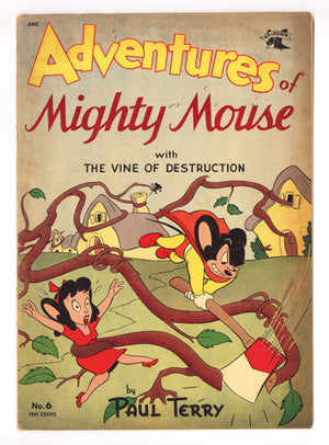 Adventures of Mighty Mouse 6 VG+ (4.5) (1952)