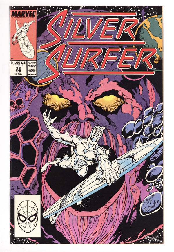 Silver Surfer Vol 3 22 High Grade (1989)
